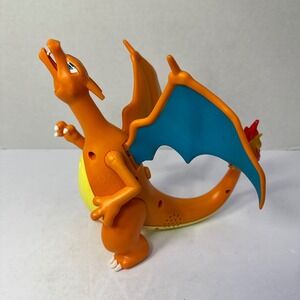 Pokemon Jazwares Charizard Interactive Action Figure Sound & Motion 2022 Toy EUC